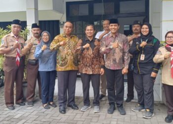 Audiensi ke Kwarcab Sleman Bawaslu Sleman Kenalkan Sistem Pemilu dan Pilkada dengan Sasaran Pemilih Pemula