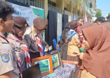 Penuh Semangat, Tamu Ambalan Soedikar SMA Negeri 6 Yogyakarta Hadiri Expo Saka Tahun 2025