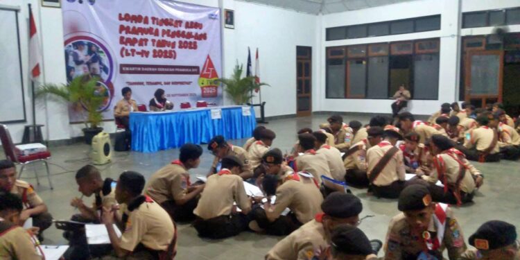 Regu Putra Peserta LT-IV Kwarda DIY 2025 Berfikir Kritis dan Rumuskan Solusi-Solusi Konstruktif di Forum Penggalang