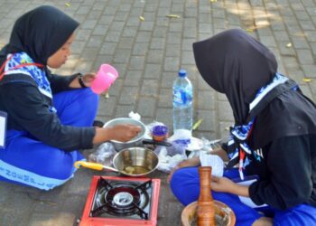 150 Menit, Waktu yang Diberikan Panitia untuk Giat Prestasi Membuat Jamu Tradisional di LT-IV Kwarda DIY Tahun 2025
