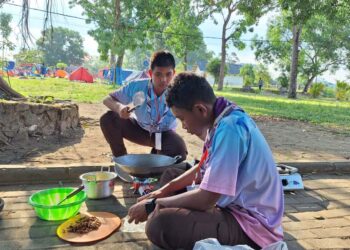 Regu Putra Peserta LT-IV Kwarda DIY Tahun 2025 Buktikan Diri, Sajikan Jamu Tradisional dengan Sepenuh Hati