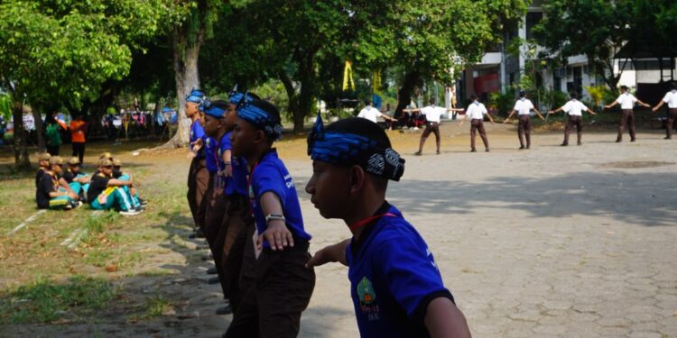 Giat Prestasi Senam Pramuka, Peserta LT-IV Kwarda DIY Tahun 2025 Berkompetisi sekaligus Tingkatkan Kesehatan Jasmani