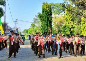 Peserta LT-III Kwarcab Kota Yogyakarta Tahun 2025 Awali Hari Kedua Kegiatan dengan Berbagai Giat Prestasi