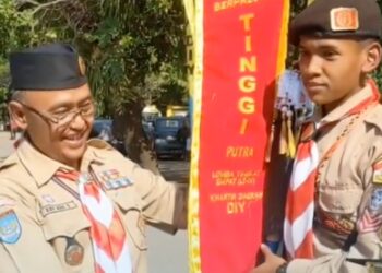 Eagle Team SMPIT Abu Bakar Yogyakarta dan Regu Beringin SMPN 1 Yogyakarta Juarai LT-IV Kwarda DIY Tahun 2025