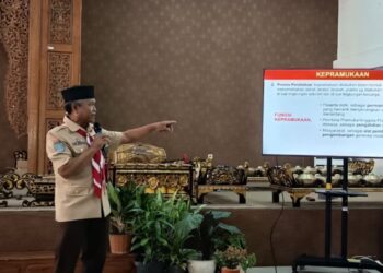 Pembekalan Pengurus Saka Wirausaha DIY Masa Bakti 2025-2030, Kak Sri Budoyo Sampaikan Fundamental Gerakan Pramuka
