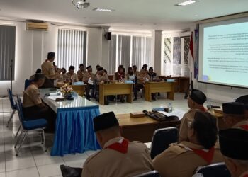 Gambaran Umum Draft Renstra Gerakan Pramuka DIY 2025-2030 Dipaparkan oleh Kak Danang Setiadi dalam Pra Musda 2025