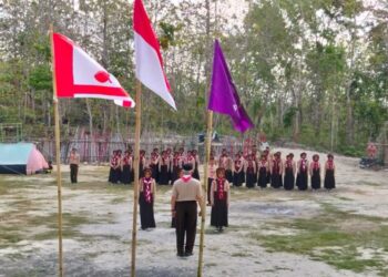Ratusan Penggalang SMP Negeri 2 Girisubo Berkemah di Tegal Arum Adventure Park, Tingkatkan Rasa Percaya Diri Hadapi Tantangan