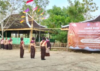 Kemah Dharma Tunas Muda Tahun 2025 SMP Negeri 2 Playen, Cetak Generasi Tangguh dan Berkarakter