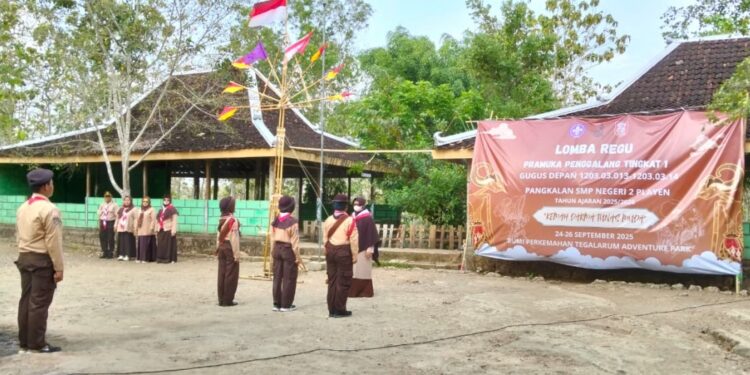 Kemah Dharma Tunas Muda Tahun 2025 SMP Negeri 2 Playen, Cetak Generasi Tangguh dan Berkarakter