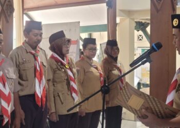 Jajaran Pengurus Kwarran Kraton Masa Bakti 2025-2028 Resmi Dilantik, Siap Mendukung Program Kwarcab dan Kwarda