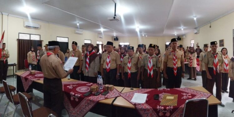 Pengurus Kwarran Sedayu Masa Bakti 2025-2028 Dilantik, Diharapkan Dapat Meningkatkan Kerjasama dan Sinergitas