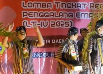 Regu Putra Peserta LT-IV Kwarda DIY Tahun 2025 Berikan Penampilan Terbaiknya di Giat Prestasi Pentas Budaya