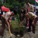 Kwarcab Sleman Ikut Serta dalam Penanaman Bibit Pohon Kelapa di Dusun Pandanpuro