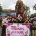 Semarak Kirab Budaya Dibuka Wakil Bupati Sleman : Pramuka PKBM Saka Seyegan Tampilkan Ogoh-Ogoh Ikonik
