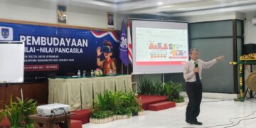 Materi Ekonomi Kreatif dari Kak Suyanto Buka Wawasan peserta Pembudayaan Nilai Nilai Pancasila