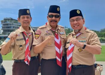 Peserta Rakornas Gerakan Pramuka 2025 Kunjungi Ibu Kota Nusantara