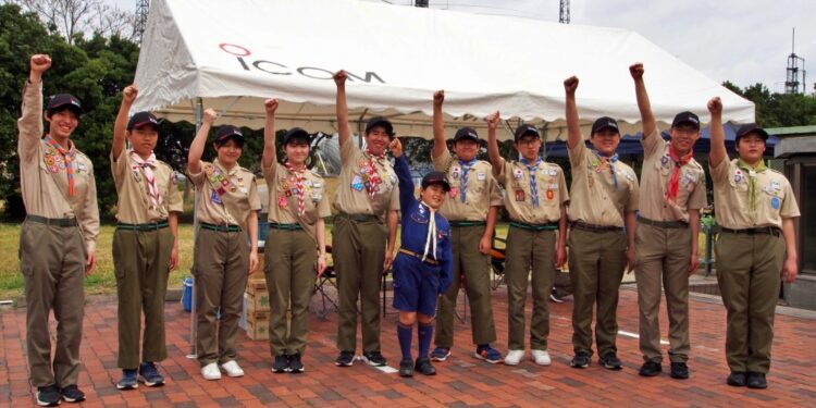 Spesial! Scout Association of Japan akan Mengudara dengan Callsign Khusus 8N3JOTA