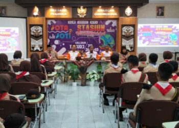 78 Peserta Penuh Semangat Ikuti JOTA-JOTI 2025 di Kwarcab Gunungkidul