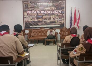 JOTA-JOTI 2025 Kwarcab Sleman: Asah Kemampuan Komunikasi Digital dan Radio Amatir Pramuka