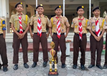 Semangat Pramuka Tetap Membara dalam Perebutan Piala Bergilir Latihan Kepramukaan Ibnul Qoyyim Putra
