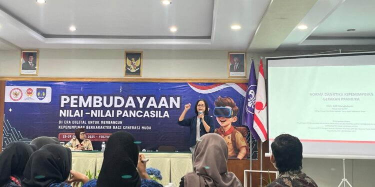 Kak GKR Mangkubumi Kuatkan Norma dan Etika Kepemimpinan di Pelatihan Pembudayaan Nilai-Nilai Pancasila