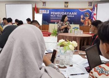Kak Sari Murti Sampaikan Pengantar untuk Manajemen Proyek Tahap 2, Pembudayaan Nilai-Nilai Pancasila