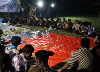 Bersama Masyarakat, Peserta PWD XXXIV Simulasi Kenduri Rasulan
