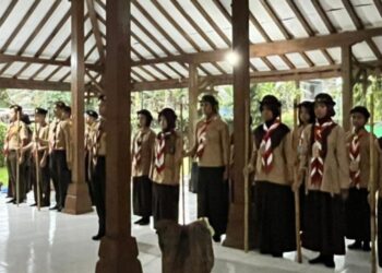 Gugus Depan Pangkalan SMAN 9 Yogyakarta Gelar Orientasi Dasar Tegak Tahun 2025