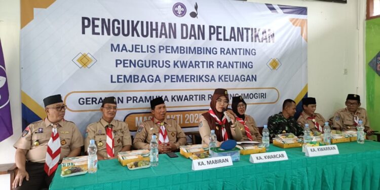 Jajaran Pengurus Kwartir Ranting Imogiri Masa Bakti 2025-2028 Resmi Dilantik