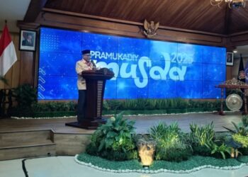 Musda 2025 Kwarda DIY Resmi Dibuka, Gerakan Pramuka Harus Menjadi Pelita yang Menuntun Generasi Muda Cakap Teknologi