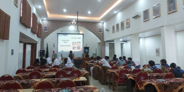 Ambalan Soedikar SMA Negeri 6 Yogyakarta Gelar Sosialisasi Scout for SDGs dan Cara Mengikuti JOTA-JOTI 2025