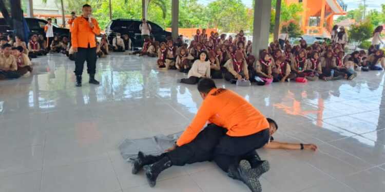 Penggalang SMP Negeri 3 Gamping Upgrade Skill Tanggap Darurat: Siap Jadi Penolong di Lingkungan Sekitar