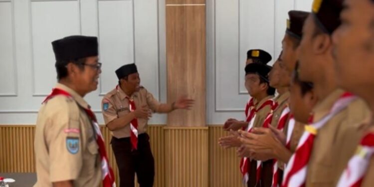 Puluhan Pramuka Pangkalan Rutan Kelas II A Yogyakarta Ikuti Latihan Rutin, Simak Materi Penanaman Nilai-Nilai Pancasila dan Patriotisme