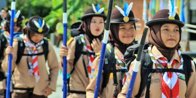 Usai Dibuka, Peserta Jelitaku XX Melaksanakan Pengembaraan dan Giat Prestasi Jejakku