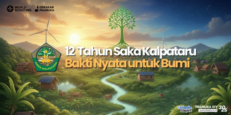 12 Tahun Saka Kalpataru, Komitmen Gerakan Pramuka Membentuk Generasi Muda yang Peduli Lingkungan Hidup