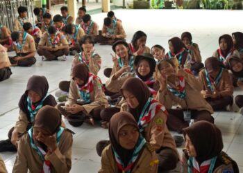 Penuh Antusias, Peserta Barata Sleman ke-40 Ikuti Giat Materi Sejarah Barata di Hari Pertama Pengembaraan