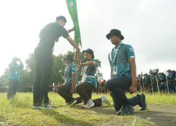 Apel Pagi dan Pemberangkatan Etape Menuju Lapangan Murangan Awali Hari Ketiga Barata Sleman ke-40