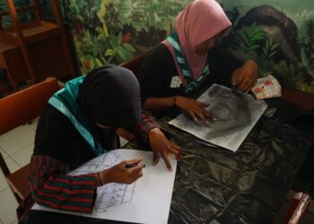 Giat Prestasi Charcoal Art Digelar pada Hari Kedua Barata Sleman ke-40