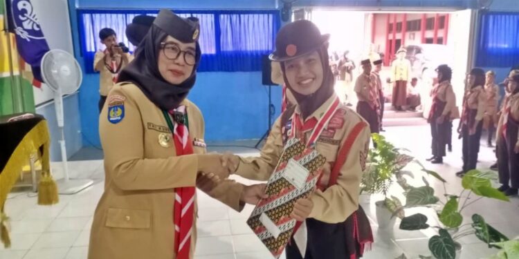 Tahap IV Tahun 2025, Kwarcab Gunungkidul Melantik 170 Pramuka Garuda