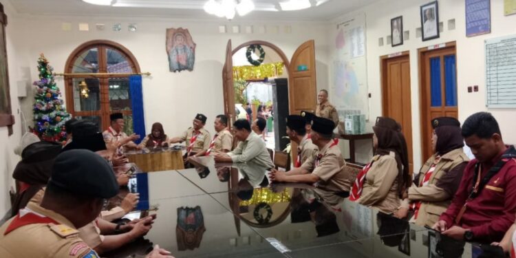 Kwarcab Gunungkidul Dampingi Kwarda DIY Melaksanakan Monitoring Karya Bakti Nataru 2025