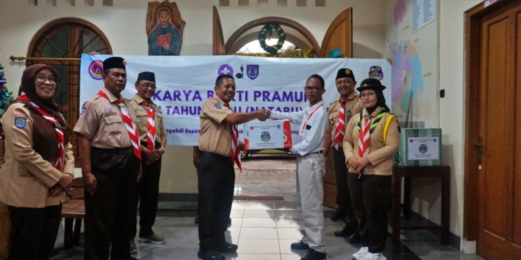 Kwarda DIY Melaksanakan Kunjungan Monitoring Aksi Karya Bakti Nataru 2025 di Gereja St. Petrus Kanisius Wonosari