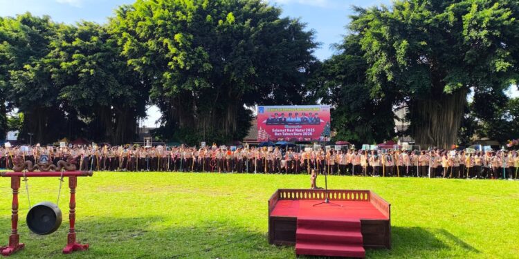 Barata XL Tahun 2025 Kwarcab Sleman Resmi Dimulai, 656 Peserta Siap Jelajah Bhumi Medang