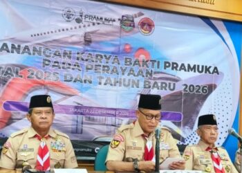 Ketua Kwarnas Pimpin Pencanangan Karya Bakti Nataru 2025, Kwarda Melaporkan Kesiapan Aksi