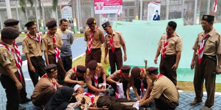 Tingkatkan Kedisiplinan, Kerjasama, dan Kepedulian di Gugus Depan Pangkalan Rutan Kelas II A Kota Yogyakarta