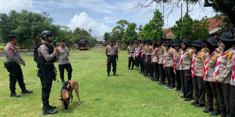 Saka Bhayangkara Seyegan Mendapat Wawasan Materi Tupoksi Unit Polsatwa Polda DIY