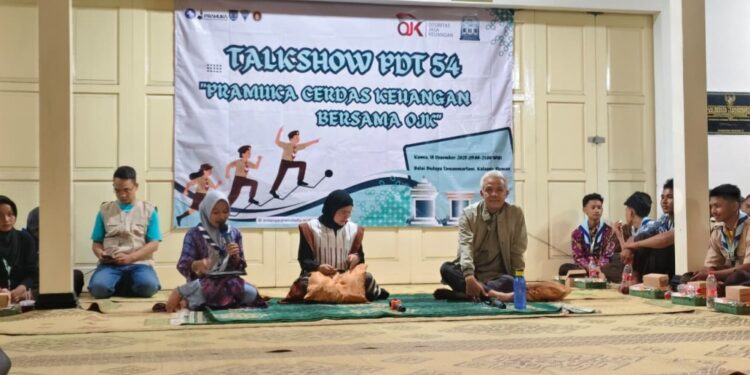 Talkshow PDT 54 Hadirkan Dua Narasumber, Bahas Pramuka Cerdas Keuangan