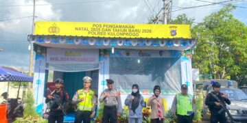 Saka Bhayangkara Dukung Pengamanan Nataru 2025 Bersama Polres Kulon Progo
