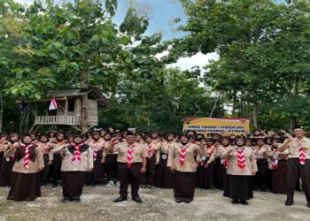 LT 1 dan Kemah istimewa sebagai Langkah Mencetak Generasi yang Berbudaya, Mandiri, dan berkarakter SMP N 1 Saptosari
