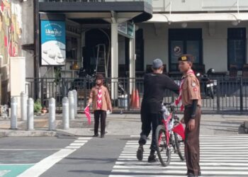 SMKN 3 Yogyakarta Utus 4 Penegak Pramuka dalam Aksi Karya Bakti Nataru 2025