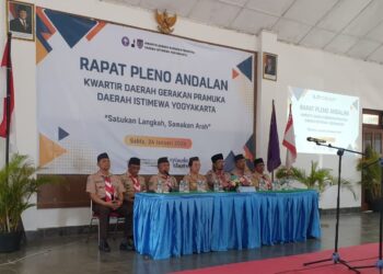 Kwarda DIY Lantik Satuan Pendidikan, Badan Kelengkapan, dan Organisasi Pendukung, Sekaligus Buka Rapat Pleno Andalan 2026